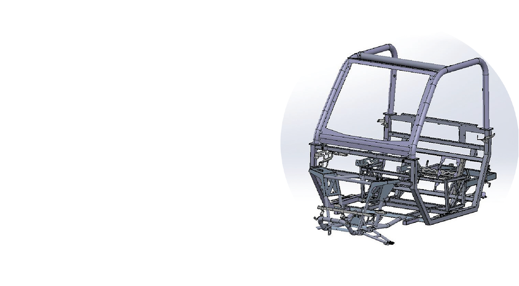 châssis à structure autoportante